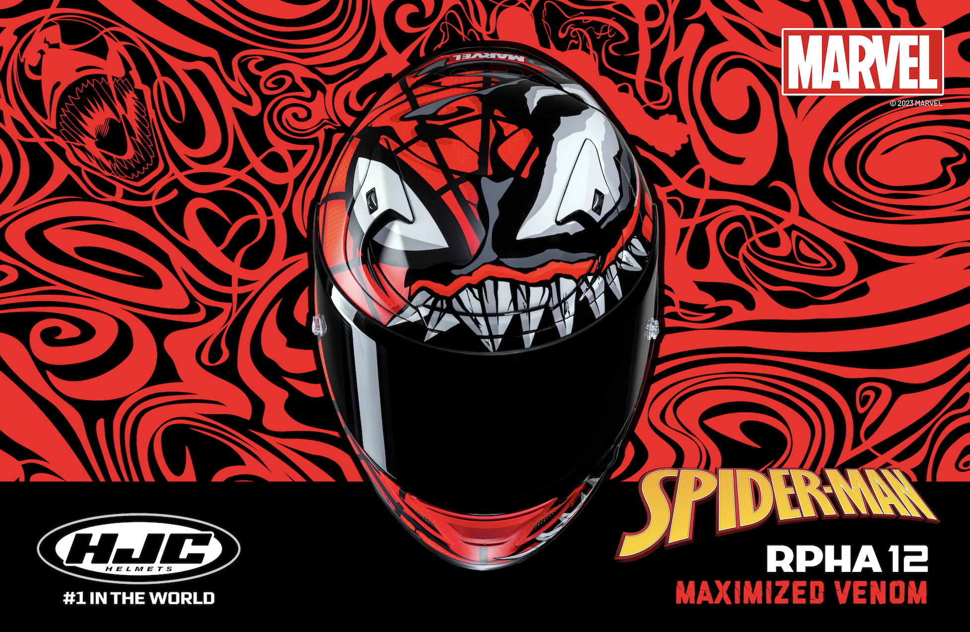 RPHA 12 MAXIMIZED VENOM MARVEL – HJC HELMETS EUROPE RPHA 12 MAXIMIZED VENOM MARVEL – HJC HELMETS EUROPE